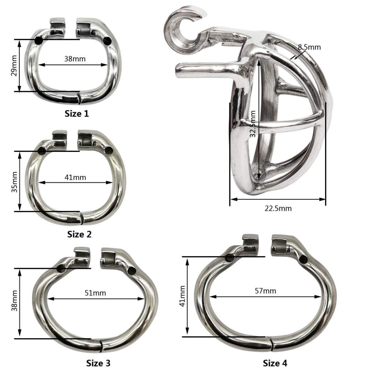 CC24 Male Chastity Cage