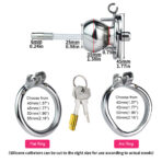 Butterfly Inverted Chastity Cage