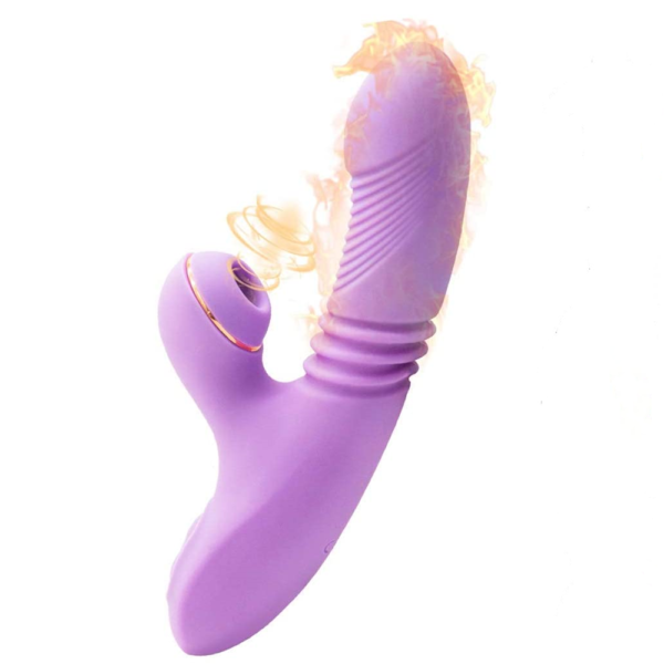 Thrusting Rotating Dildo Toy