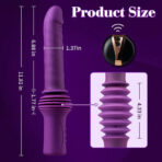 Loveworld Adjustable Base Heating Thrusting Vibrating Dildo Machine