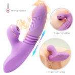 Thrusting Rotating Dildo Toy