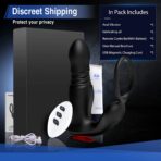 3 IN 1 Anal Cock Ring Butt Plug Prostate Massager