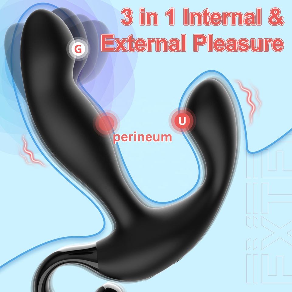 Thrusting Butt Plug Anal Toy