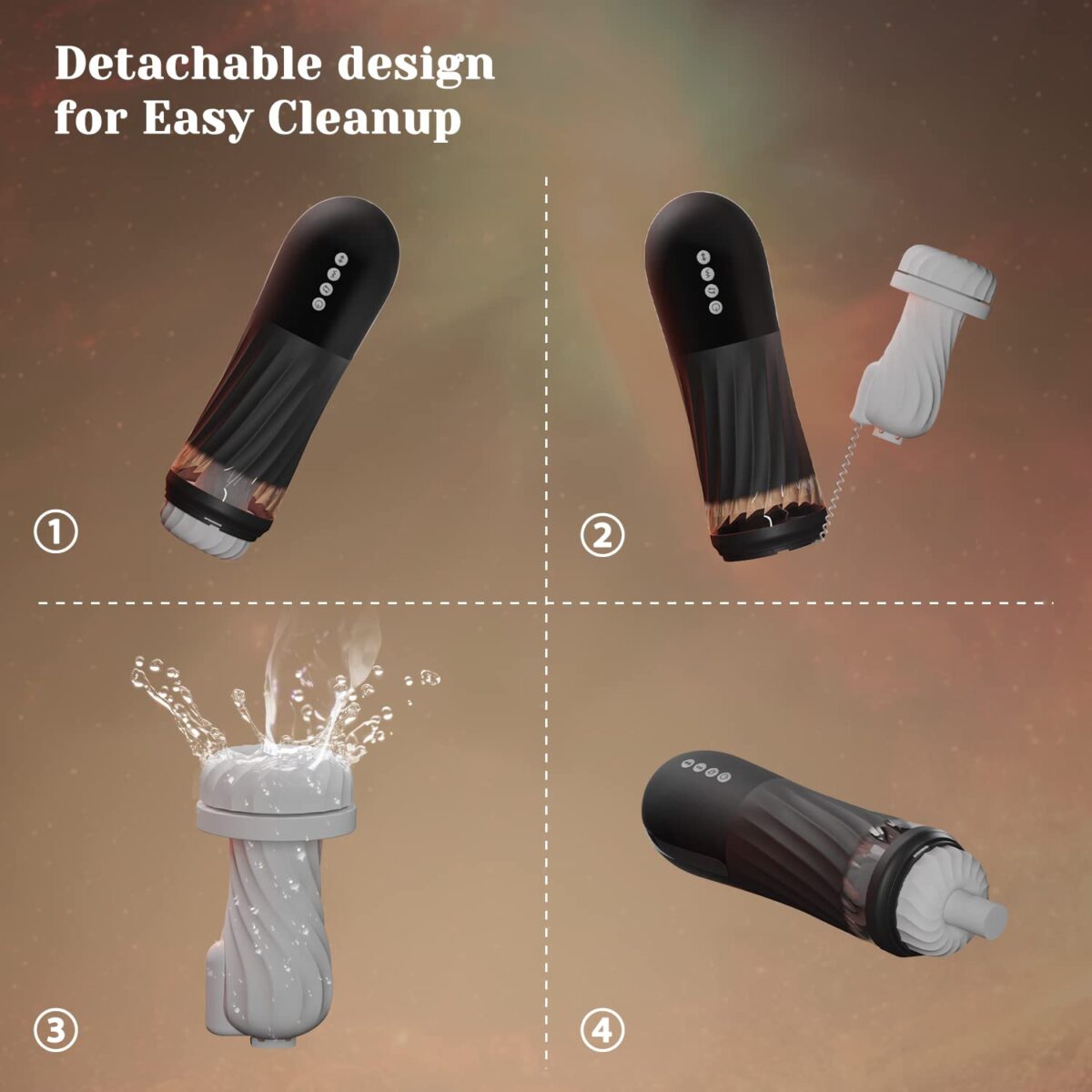 Rocket 3d Realistic Masturbator With 5 Thrusting Rotating Modes