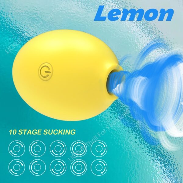 Lemon Clit Sucker for Women Sucker Clitoris Sucking And Licking G-point Massager